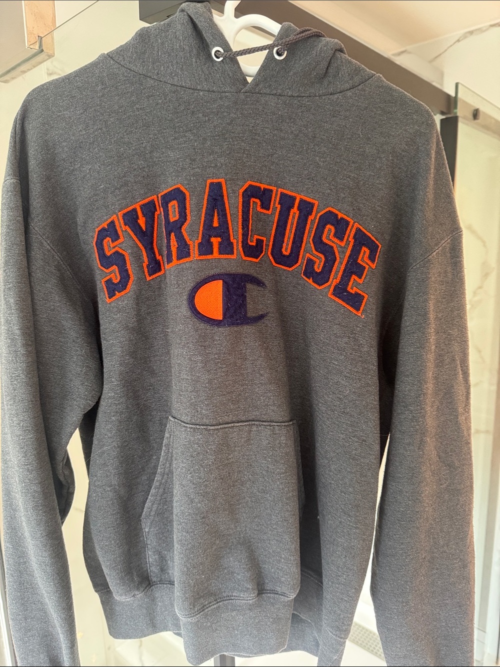 University of Syracuse Champion Gray Hoodie